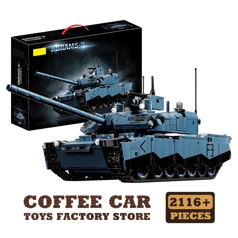 T-14 Main Battle Tank Building Blocks Children Toys WW2 Armored Cars MOC Bricks KF51 Military Panzer Model Adult Kids Gifts NEW