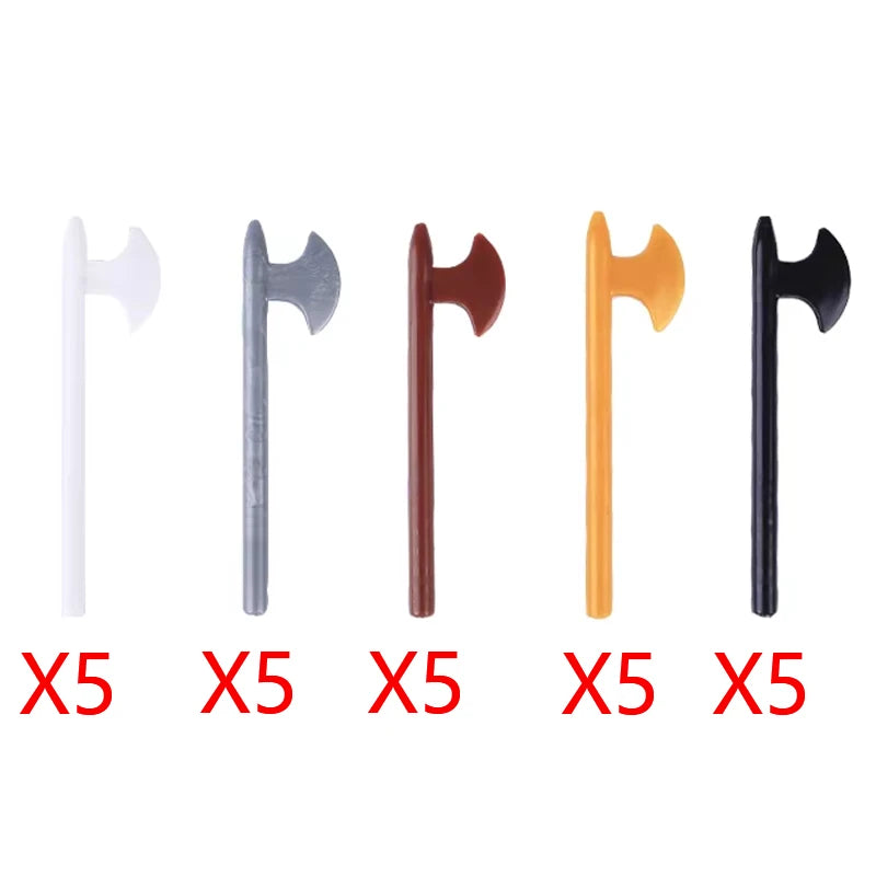 MOC Medieval Military Weapons Building Blocks Parts Castle Knights Soldier Sword Bow Crossbow Helmet Spear Model Bricks Boy Toys
