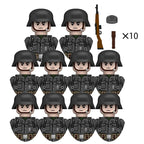 Boy Toys War II Army Soldiers Mini Military Weapons Model Small Particles Building Blocks Suits Childrens Birthday Gifts