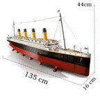 9090pcs Compatible Titanic Building Blocks MOC Display Movie Large Model Bricks Cruise Boat Steamship Toy Christmas Gifts 10294