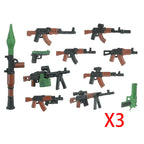 Military Special Forces MOC Building Block German KSK Special Forces Soldier Figure SWAT Army Gun Weapon Vest Backpack Brick Toy