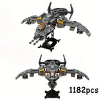 Warplane Building Set Space Fighter Building Block Toy, Plane Series Creative Building Set For Adults, Top STEM Toy