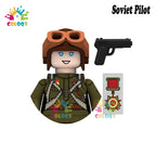 Kids Toys WW2 Soldiers Building Blocks Military Army Mini Action Figures Toys For Kids Christmas Gifts For Boys Birthday Gifts