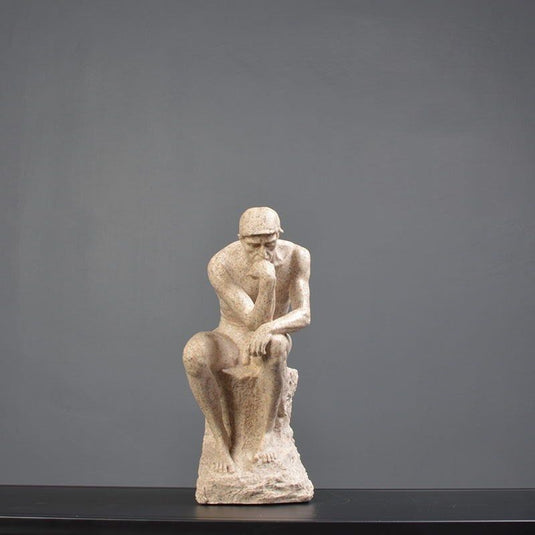Sculpture figure thinker decoration - Grand Goldman