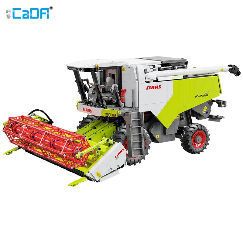 Cada CLAAS RC Combine Harvester1:17 Building Block MOC Designer Eric Trax Dual Authorization Bricks Toy for Children Gifts