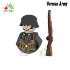 Kids Toys WW2 Soldiers Building Blocks Military Army Mini Action Figures Toys For Kids Christmas Gifts For Boys Birthday Gifts