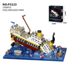 New Arrival Kids Building Blocks Assembly Toy Titanic Male and Female Puzzle Cruise Ship Model Children's Toy Christmas Gifts