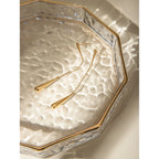 Brincos Pingente Franjas em Forma de Gota de Água Minimalistas Banhados a PVD 18K Aço Inoxidável Moda Delicada Charme Joias Femininas