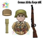 Kids Toys WW2 Soldiers Building Blocks Military Army Mini Action Figures Toys For Kids Christmas Gifts For Boys Birthday Gifts