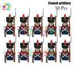 Kids Toys 22/10 Pcs Napoleonic Wars Military General Soldier Building Blocks Imperial Navy Figures Toys For Kids Birthday Gifts
