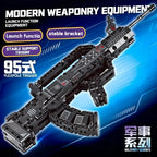 World War II Military Series 1206 Kar98k Rifle Model Assembly Block Set Toy Boy Children's Festival Gift