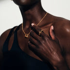 Anello Chiuso Minimalista in Acciaio Inossidabile Anti Allergico Stile Elegante Placcato 18k Liscio Fascino Temperamento Libero Bijoux Gioielli