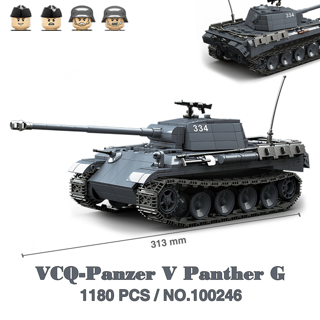 Military Tanks Stuart SdKfz251 PanzerVI Sherman US Army Quan Guan WW2 Soldier Figure Model Building Block Brick kid Children Toy