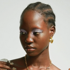 18K PVD-belagt modegeometrisk kærlighedshjerte med to firkantede øreringe i rustfrit stål, kvinder forhindrer allergi Stilfuld gave