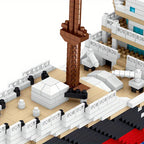 Titanic Micro Mini Brick Building Kit-3D Model Toys Set,Perfect Gift for Friends Who Love Historical Models  Unique Home Decor