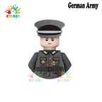 Kids Toys WW2 Soldiers Building Blocks Military Army Mini Action Figures Toys For Kids Christmas Gifts For Boys Birthday Gifts