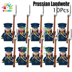 Kids Toys 22/10 Pcs Napoleonic Wars Military General Soldier Building Blocks Imperial Navy Figures Toys For Kids Birthday Gifts