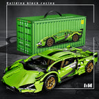 Toylinx 1:14 Technical Building Blocks Racing Car Model Collectible Car Construction Toys For Boy Desktop Decorations with Box