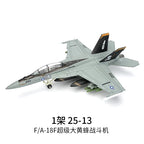 1:72 Creative Military Series Building Blocks US F-18 Super Hornet Attack Aircraft Model Fighter Jet Toys For Boys Xmas Gifts