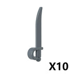 MOC Medieval Military Weapons Building Blocks Parts Castle Knights Soldier Sword Bow Crossbow Helmet Spear Model Bricks Boy Toys