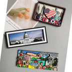 Seattle Fridge Magnets USA New York DUBAI SAUDI Oxford London Japan Mexico Bali Refrigerator Magnet Stickers Travel Souvenir - Grand Goldman