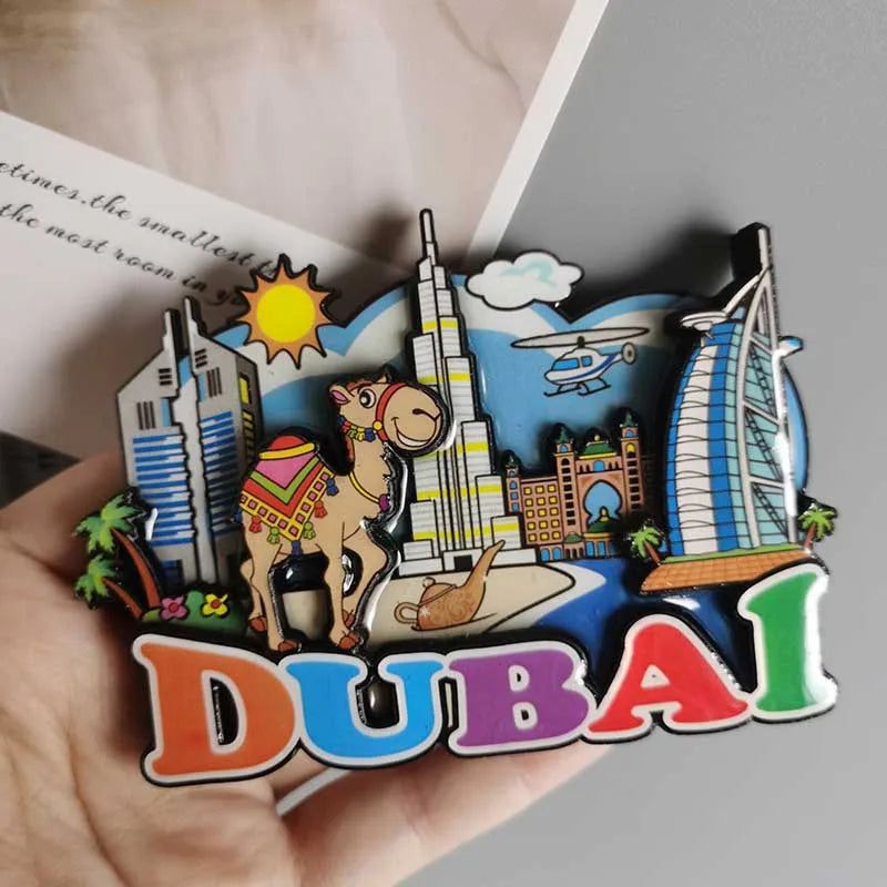 Seattle Fridge Magnets USA New York DUBAI SAUDI Oxford London Japan Mexico Bali Refrigerator Magnet Stickers Travel Souvenir - Grand Goldman