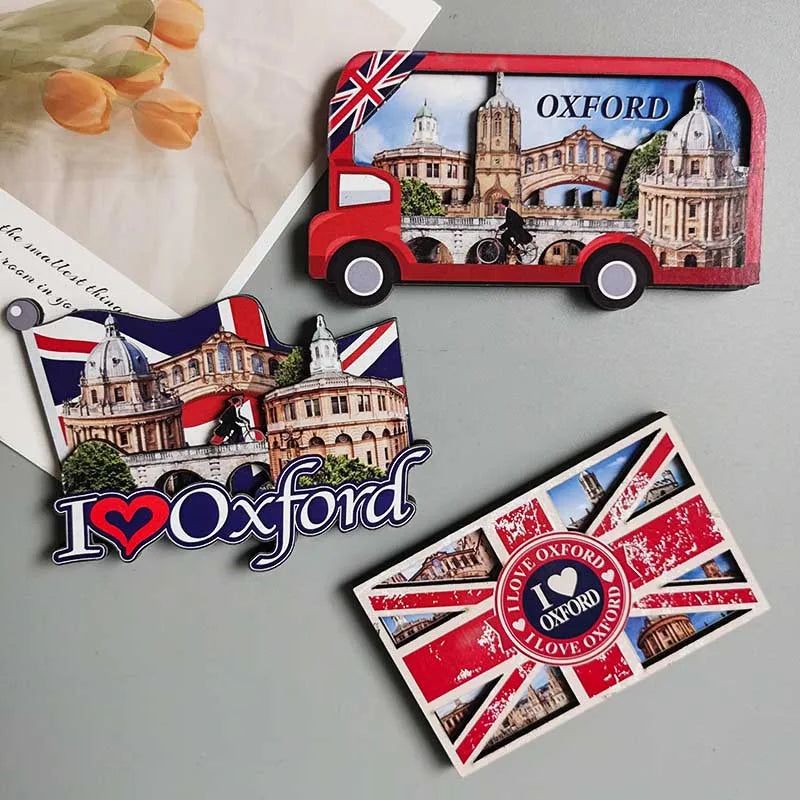 Seattle Fridge Magnets USA New York DUBAI SAUDI Oxford London Japan Mexico Bali Refrigerator Magnet Stickers Travel Souvenir - Grand Goldman