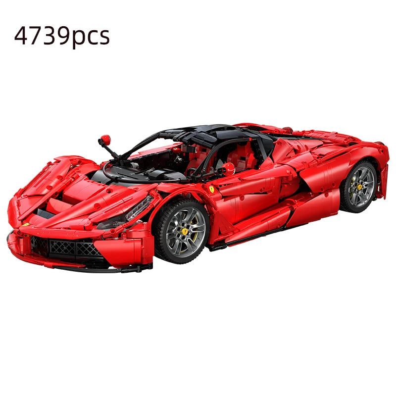 Cada 4739PCS Technical City Racing Car Hypercar Model Building Blocks Sportscar Vehicle Bricks Toys Children Kids Gifts