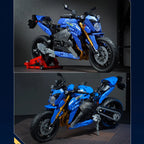 IN STOCK MOC Technical GSX-S1000 Motorcycle Building Blocks Bricks Assembling Model Toys for Children Birthday Gift Set