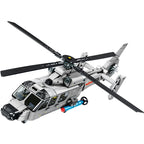 449pcs Helicopter Aircraft Building Blocks, DIY Boys Birthday Toys，Military Fighter Transport Model Bricks