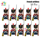 Kids Toys 22/10 Pcs Napoleonic Wars Military General Soldier Building Blocks Imperial Navy Figures Toys For Kids Birthday Gifts