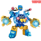 Technical Expert Famous Motorcycle Ninja Building Blocks Mini Model Action Figures Simulation Locomotive Transformation Toy Gift