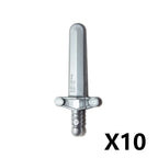 MOC Medieval Military Weapons Building Blocks Parts Castle Knights Soldier Sword Bow Crossbow Helmet Spear Model Bricks Boy Toys