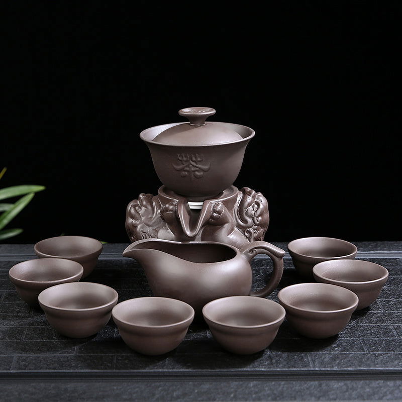 Semi-Automatic Kung Fu Tea Set - Grand Goldman