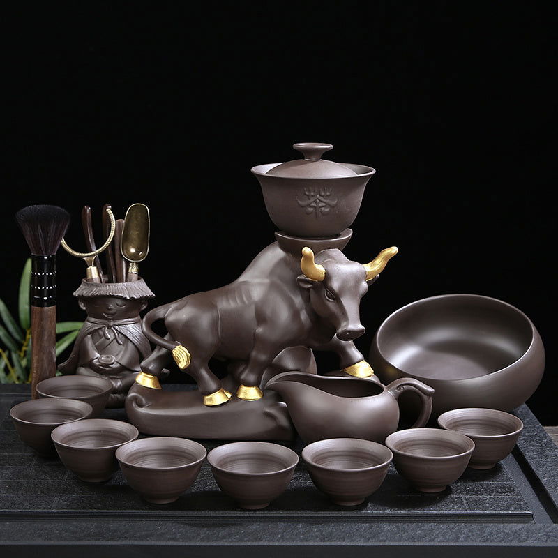 Semi-Automatic Kung Fu Tea Set - Grand Goldman