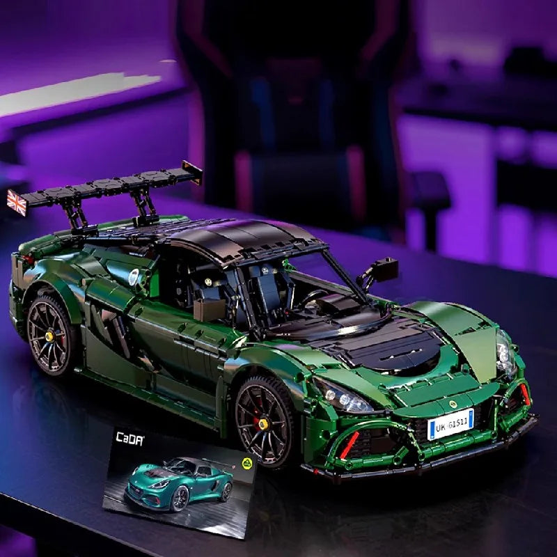 3730PCS Technik 1:8 430 Super Sport Car Building Blocks Model Set Colletible Race Hypercar Blocks Kits Muscle Car Lover Fan Gift