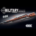 World War II Military Series 1206 Kar98k Rifle Model Assembly Block Set Toy Boy Children's Festival Gift