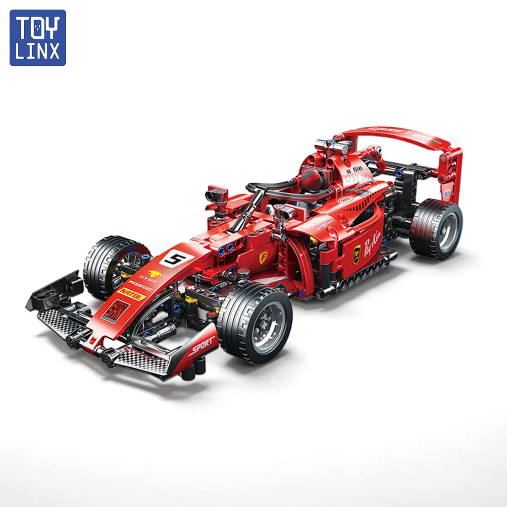 ToylinX Rc Race Cars Building Sets MOC Remote Control Car Building Blocks Cool Collectible Model Car Kits Building Toys