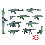 Military Special Forces MOC Building Block German KSK Special Forces Soldier Figure SWAT Army Gun Weapon Vest Backpack Brick Toy