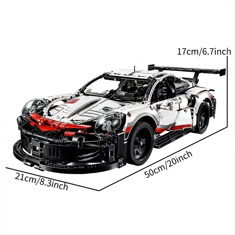 2025new coming 1580 Pcs Technical Classic Super Racing Car Building Blocks Model Bricks Vehicl Toy For Kids Birthday