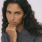 18K Stainless Steel Metal Rust Proof New Trendy Personality Water Drop Shaped Pendant Earrings Stylish Waterproof Jewelry Women