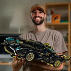 1638-Piece Racing Car Building Block Set - High-Quality DIY Educational Toys and Cool Collectibles! Perfect Gift for Christmas, Birthdays and Special Occasions