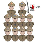 Boy Toys War II Army Soldiers Mini Military Weapons Model Small Particles Building Blocks Suits Childrens Birthday Gifts