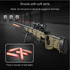 high power lens Cada City Police Military Weapon Sniper Rifle series Building Blocks WW2 For Assault Rifle Bricks Toys Kids Gift