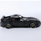 Super Racing Car F12 Model Building Blocks Classic Cars Black Knight 1:8 Size Assembly Set Bricks Technical Kid Toys For Gifts