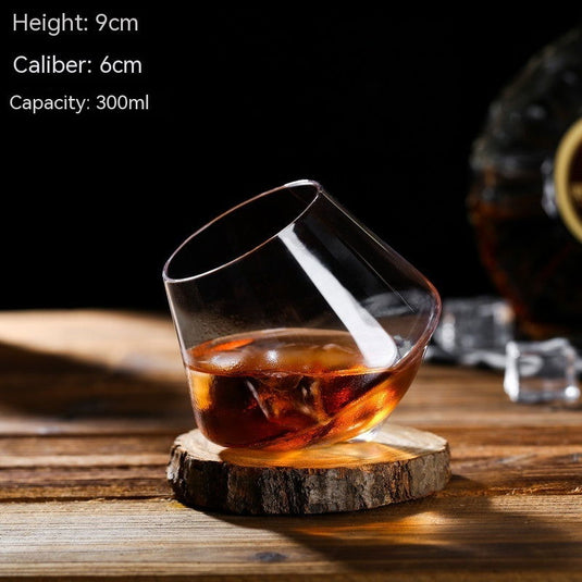 Shake Whiskey Glass Handmade - Grand Goldman