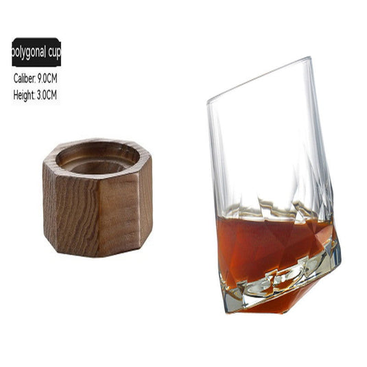 Shake Whiskey Glass Handmade - Grand Goldman