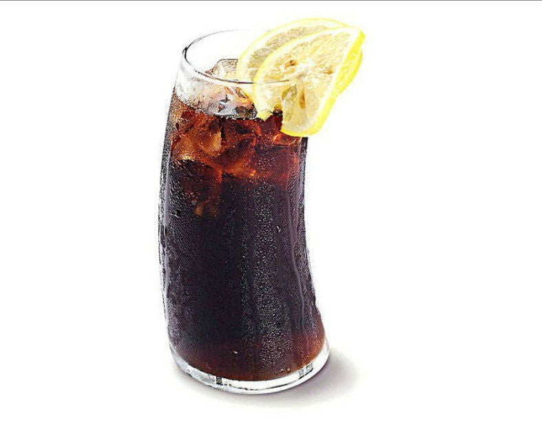 Shaped glass sail crescent cup juice cup - Grand Goldman