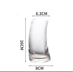 Shaped glass sail crescent cup juice cup - Grand Goldman