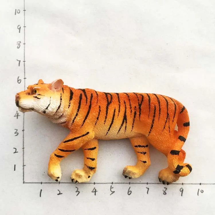 Siberian Tiger Fridge Magnets Northeast China Tourist Souvenirs Tiger Cute Animal Magnetic Refrigerator Sticker Collection Gifts - Grand Goldman